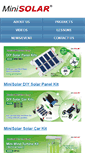 Mobile Screenshot of minisolarworld.com